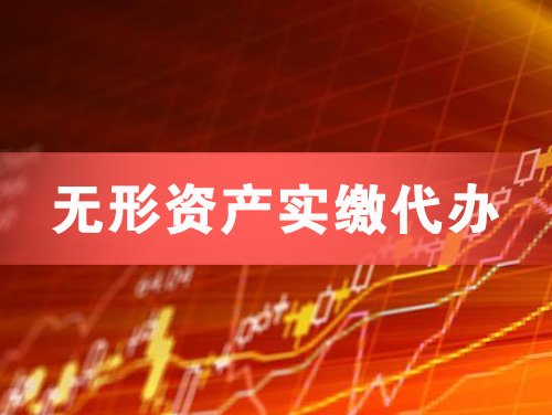 双辽无形资产实缴资本代办